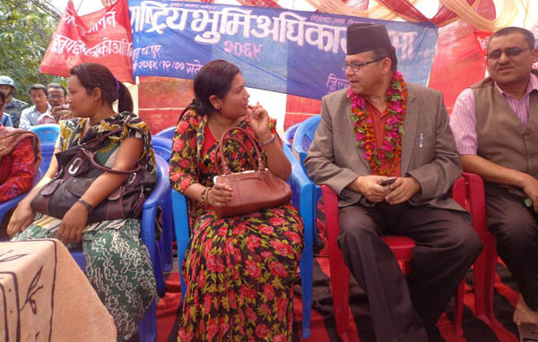 Shanta Chaudhary and Jhalnath khanal