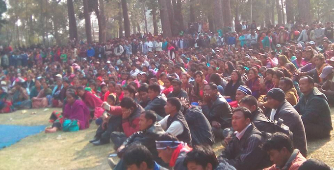 Kailali Pahalmanpur Birodh Sabha 06