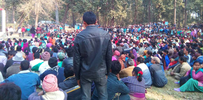 Kailali Pahalmanpur Birodh Sabha 07