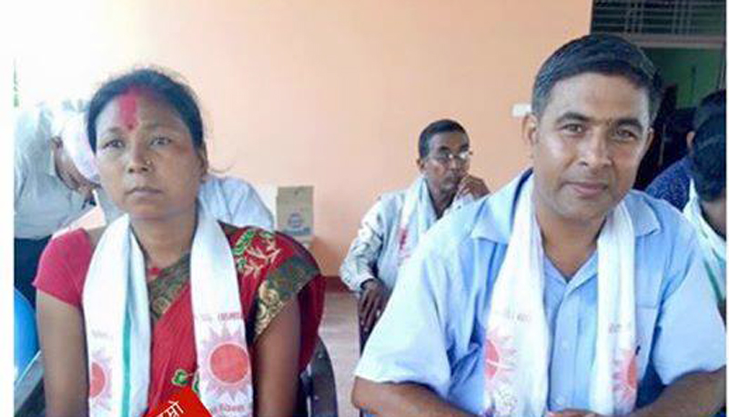 नवलपरासीको त्रिवेणी सुस्तामा एमालेका रामप्रसाद र इन्द्रकुमारी थरुनी विजयी