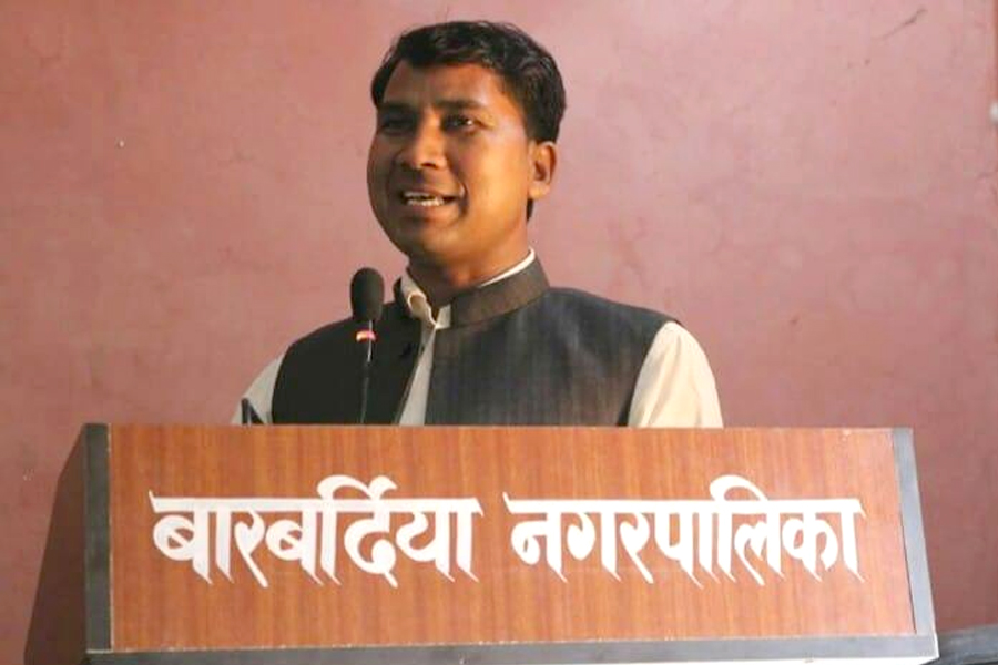 बारबर्दियाका मेयर दुर्गा चौधरी बने माओवादी लुम्बिनी प्रदेशको उपाध्यक्ष