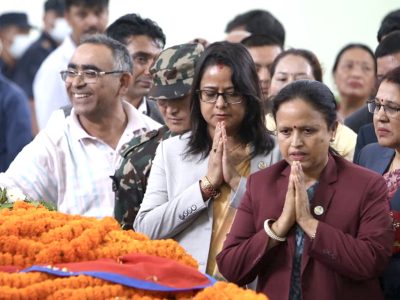 एमाले उपाध्यक्ष सुवासचन्द्र नेम्वाङको निधन, थारू नेताहरूले दिए श्रद्धाञ्जली